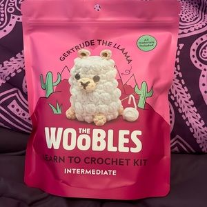 Woobles Gertrude the llama. Intermediate